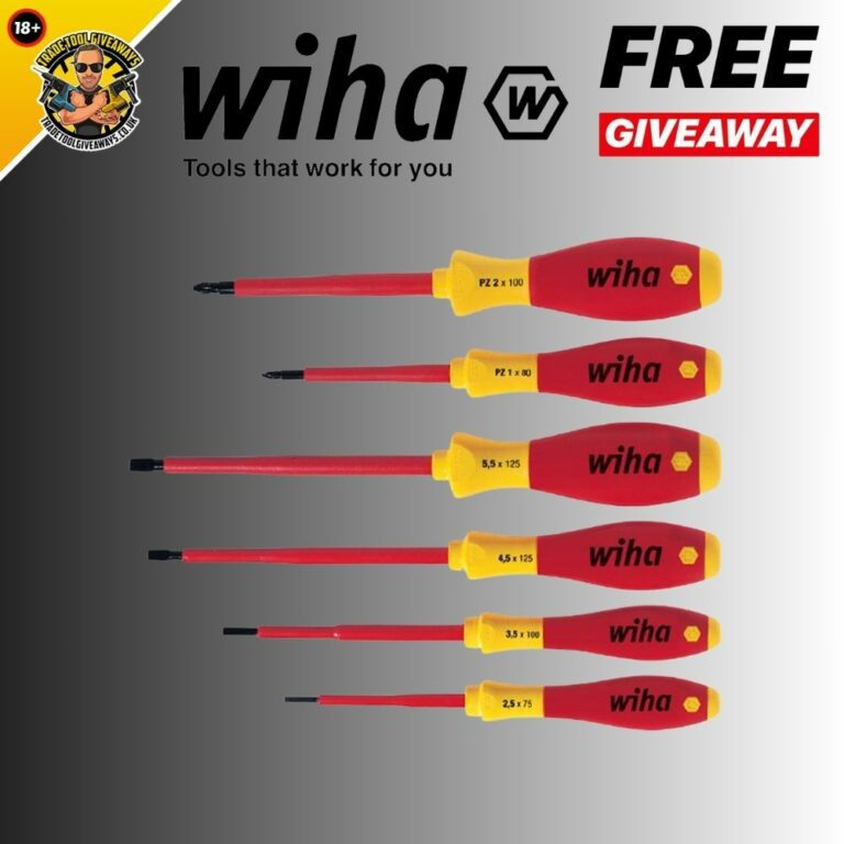 Free Wiha Pc Vde Screwdriver Set Power Tool Competitions Win