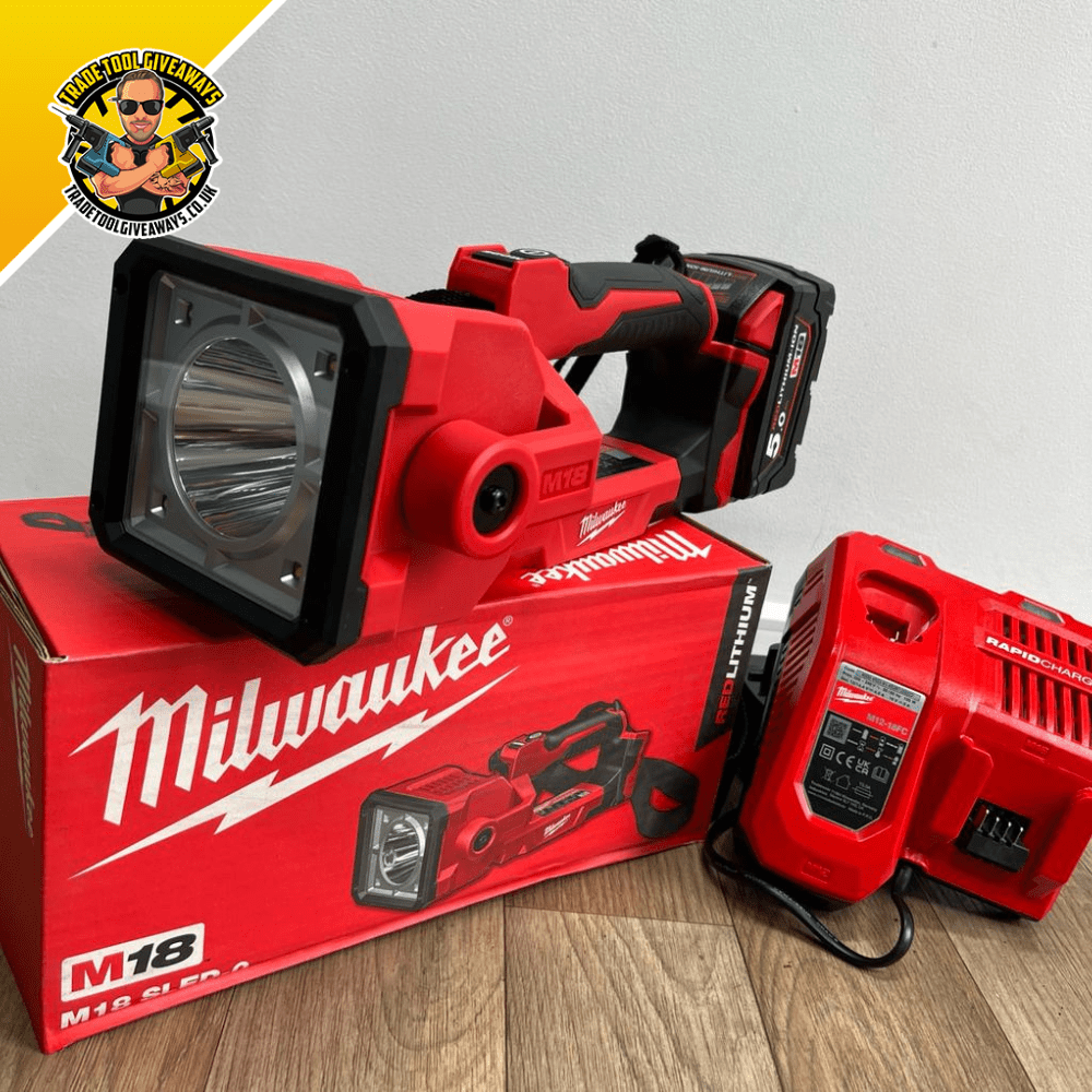 Milwaukee M18 TRUEVIEW LED Search Light #2 Power Tool Competitions Win  Vans  Power Tools