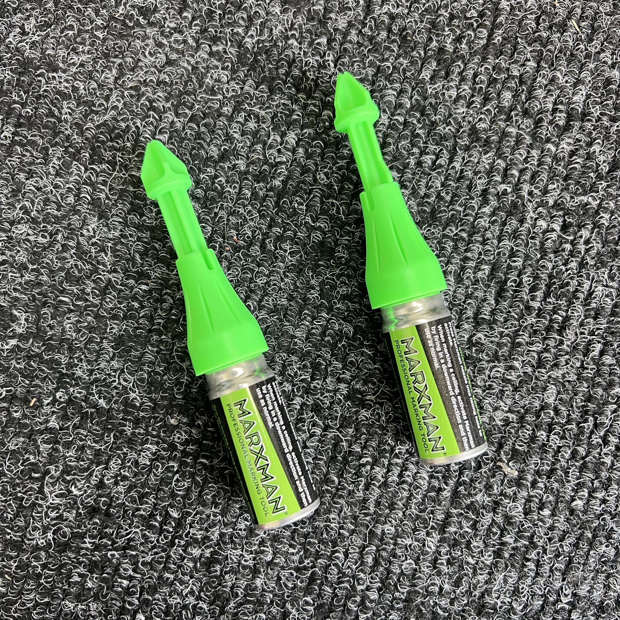MarXman Green Chalk Marking Pen x4 Hole Marking Tool Upto 45mm