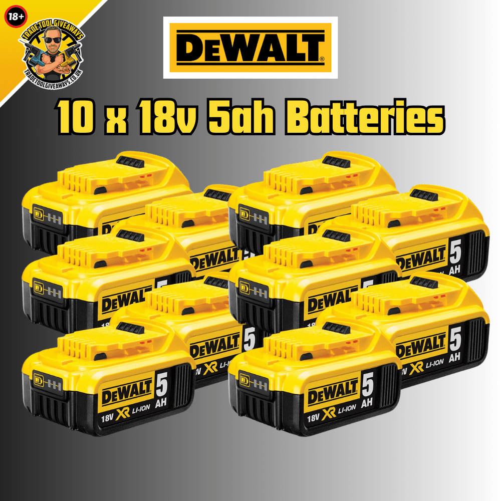 Batterie DEWALT 18V 5Ah XR Li-ion DCB184