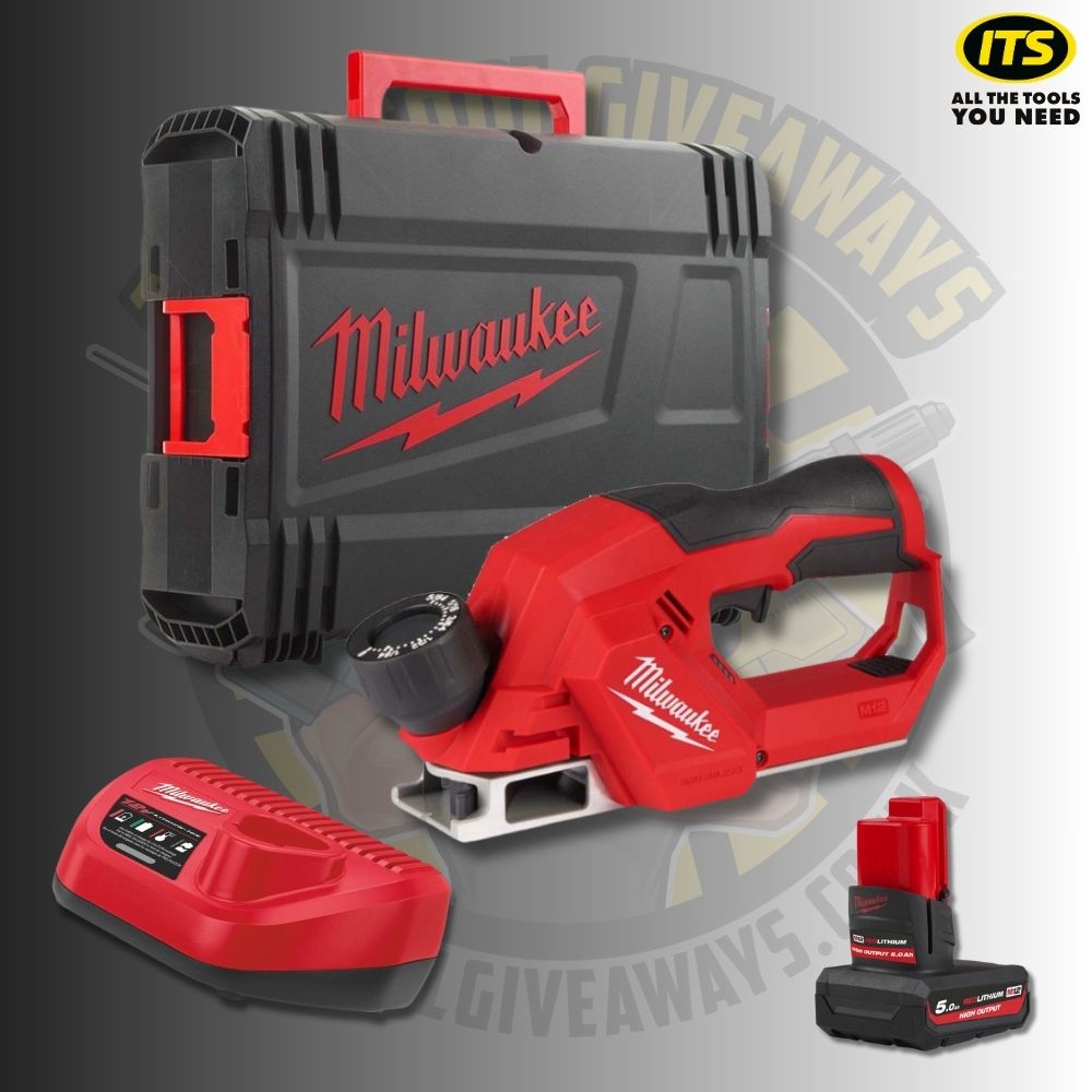 Milwaukee M12 Planer Kit - Power Tool Competitions - Win Vans & Power Tools