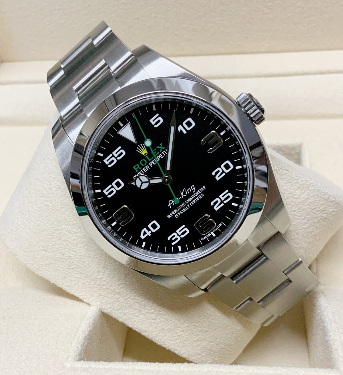 Rolex Air-King 40mm Black Dial